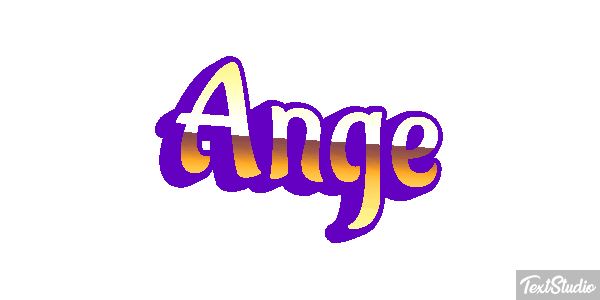 Ange Effetto testo