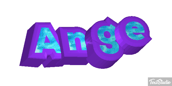 Ange Effetto testo
