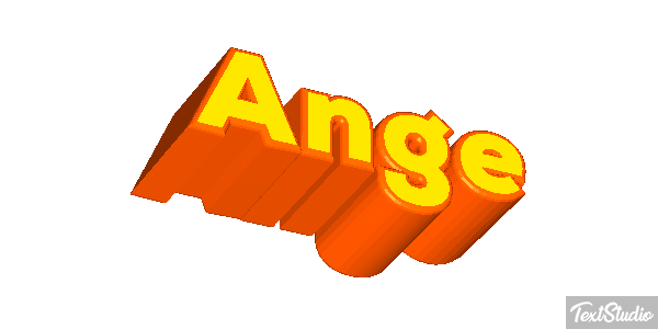 Ange Effetto testo