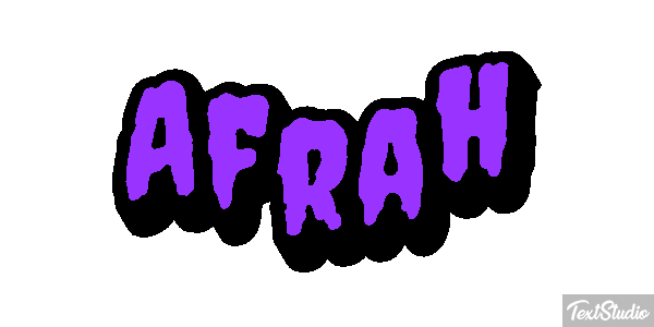 Afrah Text effect