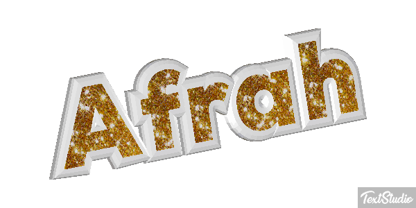 Afrah Text effect