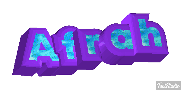 Afrah Text effect
