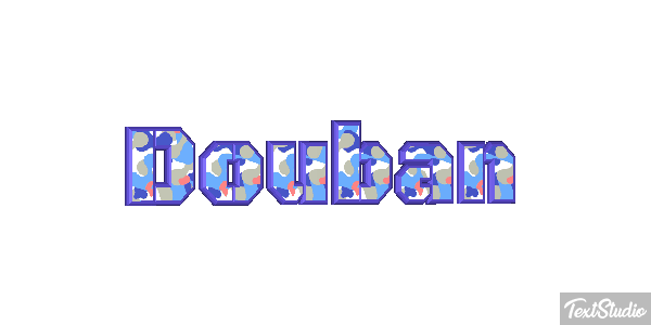 Douban Text effect