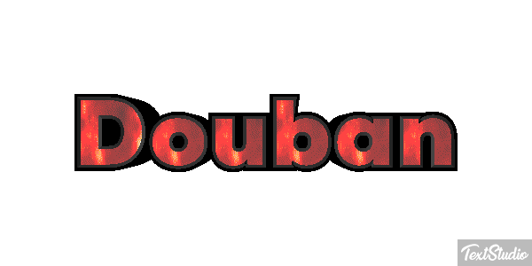Douban Text effect