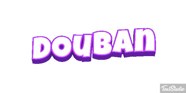 Douban Text effect