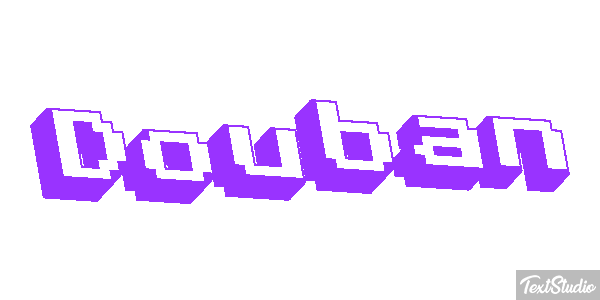Douban Text effect