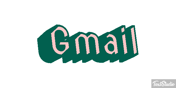 Gmail Tekst effect