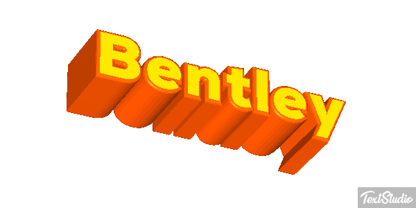 Bentley Text effect