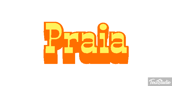 Praia Efekt tekstowy