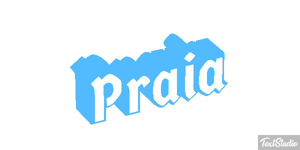 Praia Efekt tekstowy
