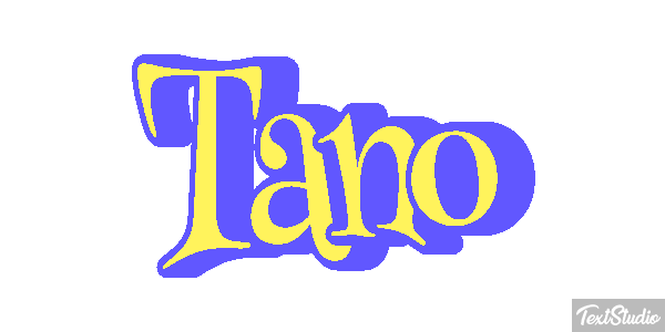 Tano Effetto testo