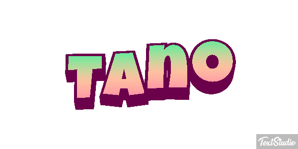Tano Effetto testo