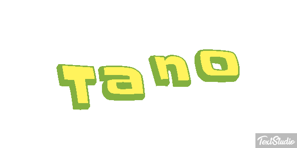 Tano Effetto testo