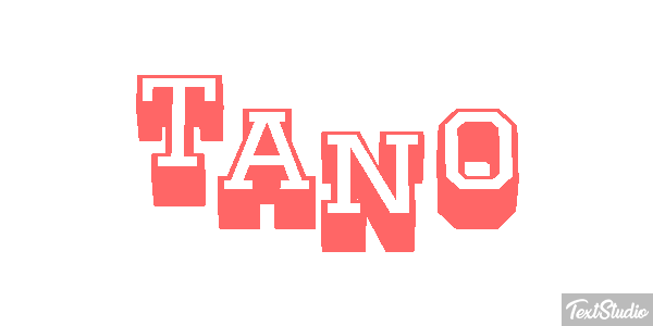 Tano Effetto testo