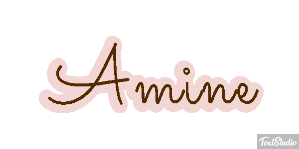 Amine Text effect