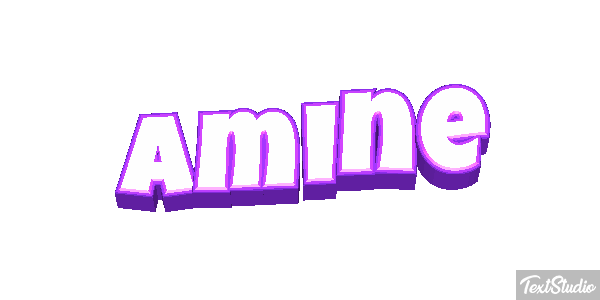 Amine Text effect