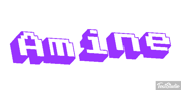 Amine Text effect