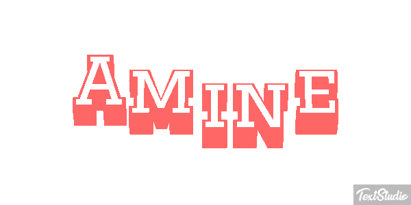 Amine Text effect