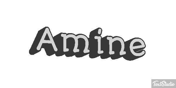 Amine Text effect
