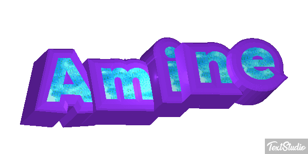 Amine Text effect