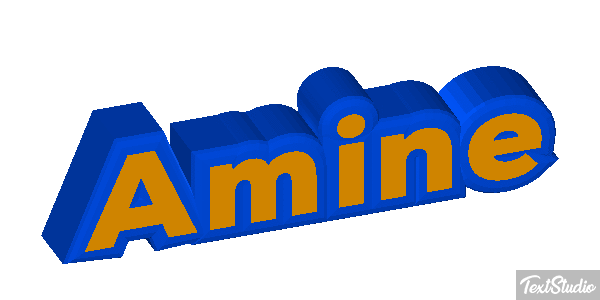 Amine Text effect