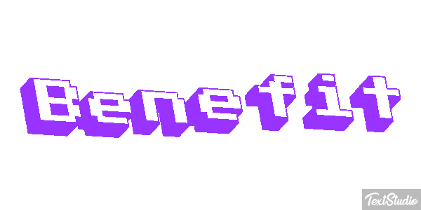 Benefit Text effect