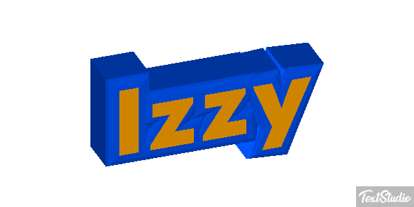 Izzy Tekst effect