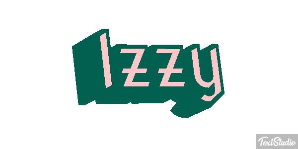 Izzy Tekst effect