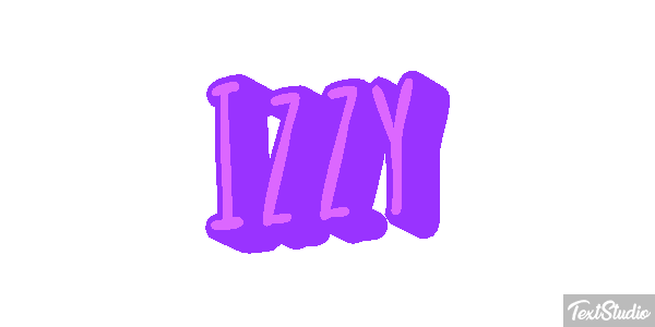 Izzy Tekst effect