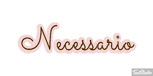 Necessário Efecto de texto