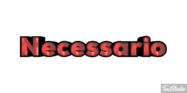 Necessário Efecto de texto