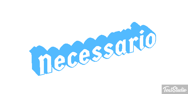 Necessário Efecto de texto