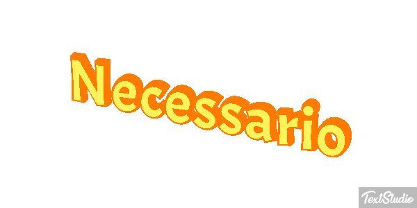 Necessário Efecto de texto