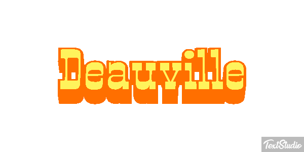 Deauville Efekt tekstowy