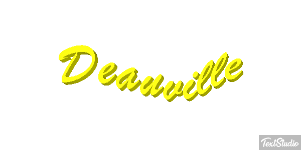 Deauville Efekt tekstowy