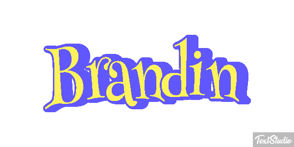 Brandin Text effect