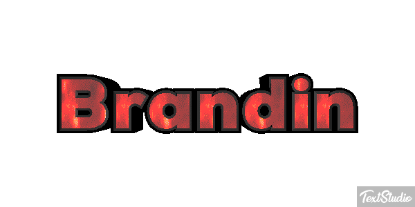 Brandin Text effect