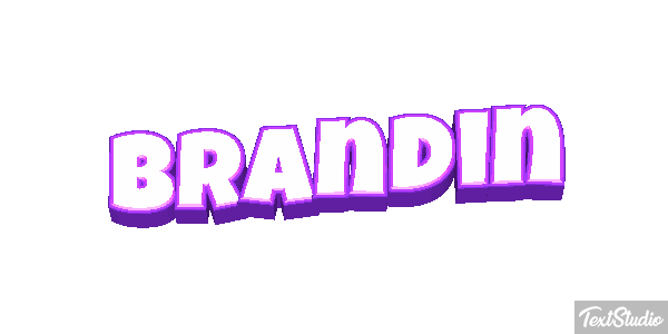 Brandin Text effect