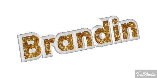 Brandin Text effect