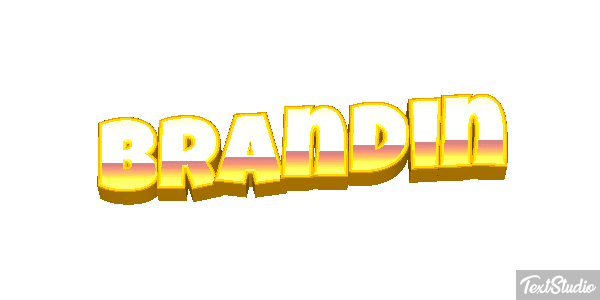 Brandin Text effect