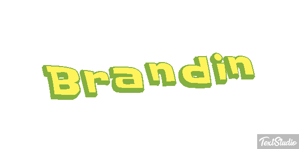 Brandin Text effect