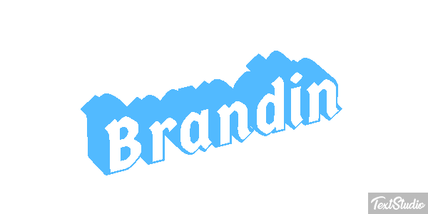 Brandin Text effect