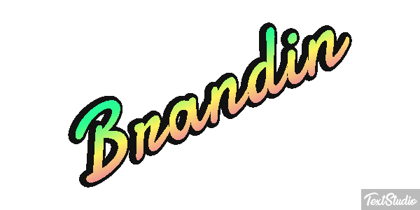 Brandin Text effect