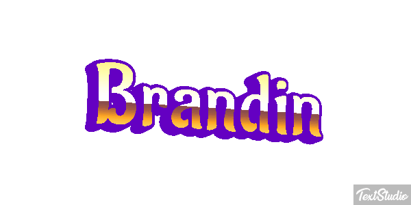 Brandin Text effect