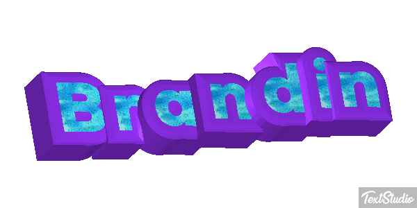 Brandin Text effect