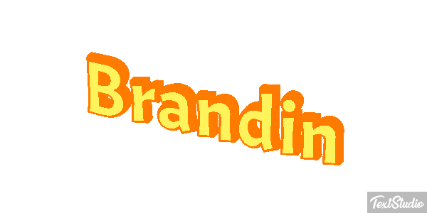 Brandin Text effect