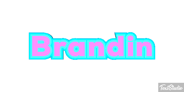 Brandin Text effect