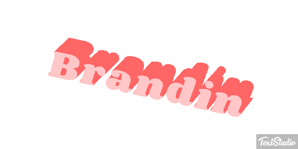 Brandin Text effect