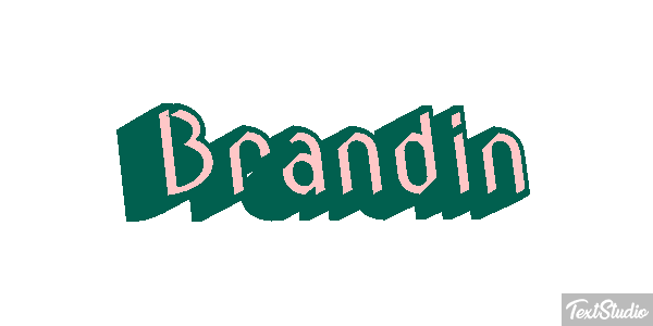 Brandin Text effect