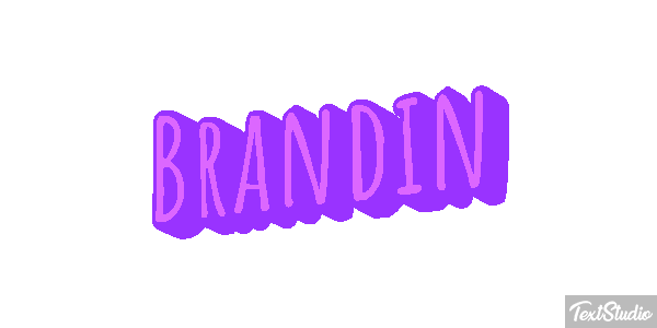 Brandin Text effect